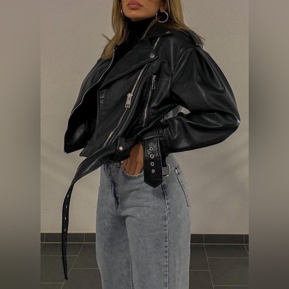 Zara Leather Jacket - Picture 5 of 5